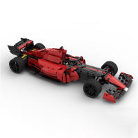 Bloques De Construcción Técnicos F1 2021 Mod F488 GTE "AF Corse #51" Juguete De Bloques De Crea Tu Propio Modelo De Carreras De Fórmula 1 Dificultad Alta Para Adultos - details 0
