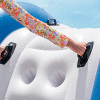 Tobogán hinchable acuático INTEX con 2 pulverizadores 333x206x117 cm - details 2