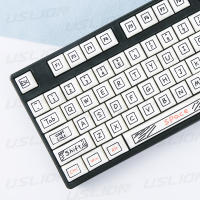 Graffiti Keycap XDA Perfil PBT 125 Teclas Para Teclado Mécanico MX Switch Accesorios Personalizados De Anime Lindo - details 17