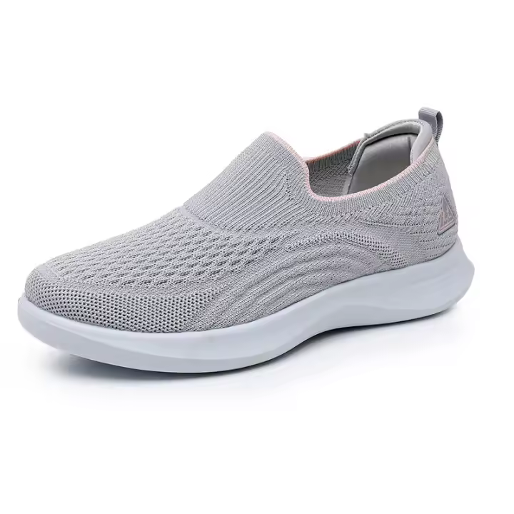 Zapatos para mujer Primavera y Otoño nuevos zapatos sin cordones para mujer Zapatos casuales para caminar Zapatos de madre de suela suave Zapatos deportivos personalizados de moda para mujer - 1