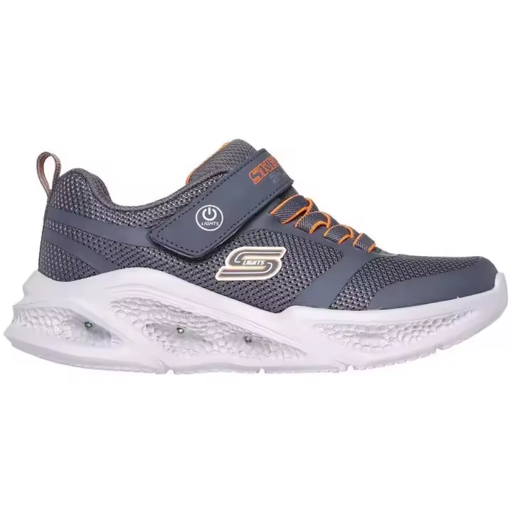 Zapatillas Skechers Meteor Lights para niños en color gris - 1