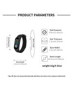 Reloj De Pulsera Deportivo Para Niños Y Niñas Colorido Y Sencillo Pantalla Táctil LED Regalo De Fiestas Estilo Casual - details 4