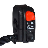 Botón De Inicio Paro Encendido 7/8" Para Manillar De Motocicleta ATV Scooters Montaje En Barra 12V ABS Material Botón Lateral - details 5