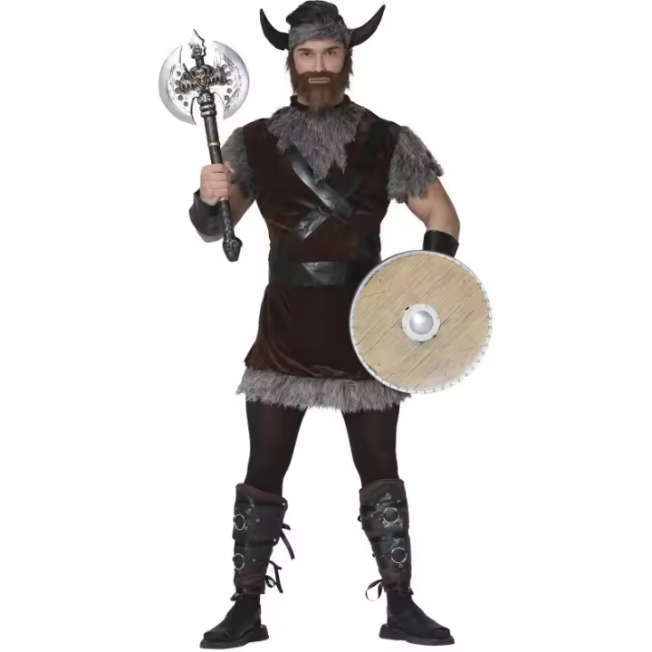 DISFRAZ DE VIKINGO ADULTO GUIRCA - 1