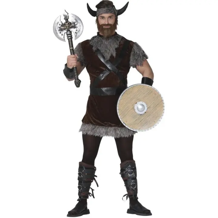 DISFRAZ DE VIKINGO ADULTO GUIRCA - 1