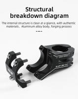 Tubo De Bicicleta De Aluminio CNC 45mm 31.8 Manillar Montaña Veloce Para Bicicleta De Carretera MTB BMX Componente Deportivo - details 2