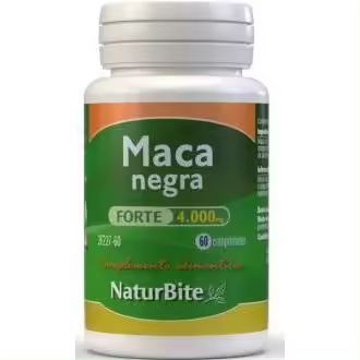 Naturbite Maca Negra Forte 4000 Mg 60 Comprimidos - 1