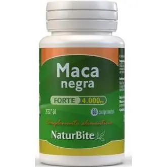 Naturbite Maca Negra Forte 4000 Mg 60 Comprimidos - 1