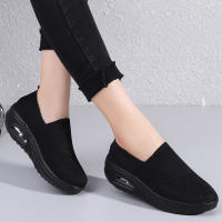 Zapatillas De Verano Para Mujer Moda Plataforma Sólida Colorido Zapatos Planos Casual Transpirables Tacón Bajo Para Caminar - details 8