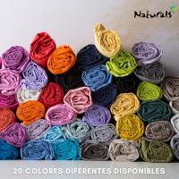 NATURALS - Sábana Bajera Ajustable 4 Esquinas - Algodón Extra Suave 144 Hilos - 20 Colores Diferentes - Fabricado en España - Para Colchones de Hasta 35 cm de Altura - Cama 90-105-135-150-180 - details 0