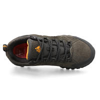 Zapatos De Senderismo Para Hombres HIKEUP De Cuero Suela De Goma Antideslizante Transpirables Malla Superior Tamaño 40-45 Color Negro Verde Caqui Gris - details 44