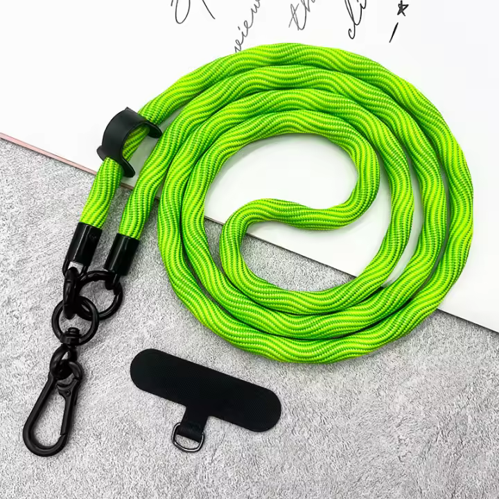 Correa Cruzada Universal De 120CM Para Funda De Teléfono Deportes Y Escalada De Nylon Colorido Cadena Monocordo Para Adultos Unisex - 1
