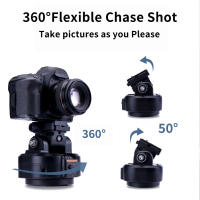 ZIFON YT2000 Control Remoto Motorizado PTZ Con Reconocimiento Facial AI Rotación Horizontal 360° Para Cámara Smartphone Action Camera Streaming En Vivo - details 2