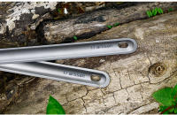 Tiartisan Set De Comedor De Camping De Titanio Puro Ultraligero Con Mano Larga Cuchara Y Forcheta 2pcs Con Bolsa De Almacenamiento - details 7