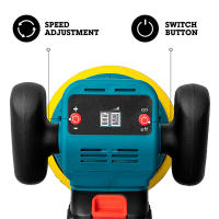 pulidor eléctrico inalámbrico de 2800rpm, herramienta rotativa de encerado para coche, multifunción, para batería Makita de 18V - details 1