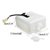 Tanque De Lavadora De Parabrisas De Coche Con Bomba Y Tubo Universal Adecuado Para Coche 2Pin Perfecto Match - details 5