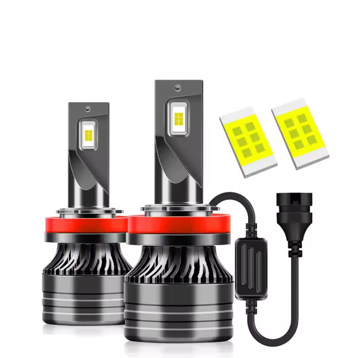 Lámparas De Faro LED Super Potentes ZTZPIE 6000K 300W Canbus EMC Para Coche Bombilla Antiniebla Universal 2pcs H1 H7 H4 H11 9005 9006 HB3 HB4 - 1