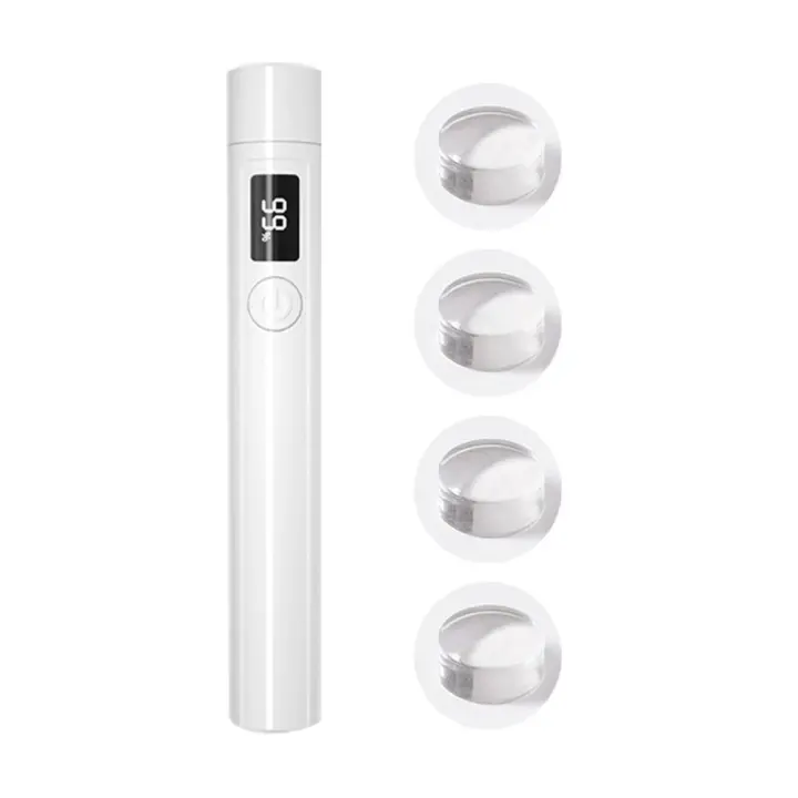 Lámpara Portátil Para Secado De Uñas UV LED Mini Con Soporte Para Manicura Profesional Secador De Uñas USB Recargable Material PP Potencia 3W - 1