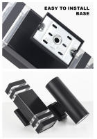 LUCKYLED Luz De Pared Decorativa LED E27 Impermeable Para Exteriores Luz De Entrada Para Escaleras Externas Y Hogar Material Plástico - details 7