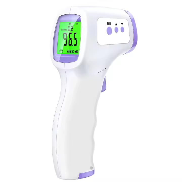 HY Termómetro Infrarrojo Digital Para Frente No Contactó Medidor De Temperatura Externo Familiar Fireurus Marca Name - 1