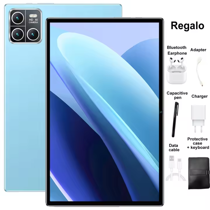Android 13,0, Tablet Android 2025, 20000mAh, Versión Global, 16GB + 1TB, nueva red, 10,1 pulgadas, 14 núcleos, Wifi - 1