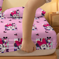 Sábana Ajustada Impresa Con Patrón De Minnie Cartoon Digital Forrada Para Dormitorio Sin Funda De Almohada Material Poliéster 100% - details 4