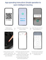 Aspiradora Inteligente Inalámbrica Con Control Por App Recargable Por USB Succión De 2800PA Automática Antideslizante Para Limpieza Del Hogar - details 2