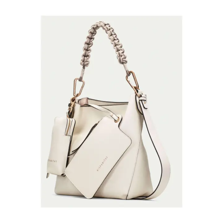 Handbag Bolsos marca Hispanitas para mujer en color hielo - 1