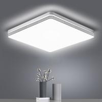 Luz De Techo LED Cuadrada 18W 24W 48W Para Sala De Estar Pasillo Comedor Dormitorio Baño Decoración De Hogar Iluminación Contemporánea Montaje Superficial - details 0