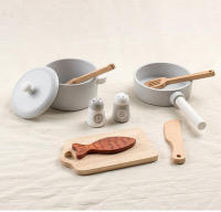Juguetes De Madera Naturales Frutas Y Verduras Simulación De Cocina Juego De Casa De Juguetes Educativos Para Niños Regalo De Cumpleaños - details 21