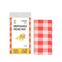Manta De Camping Plegable Impermeable Y Antihumedad Clásica a Cuadros Con Uñas Para Paseos Y Picnics Material PVC - details 7