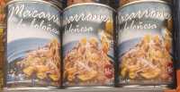 Macarrones a la Boloñesa 3 unidades de 390 gramos cada unidad de unos autenticos macarrones italianos N / - details 0