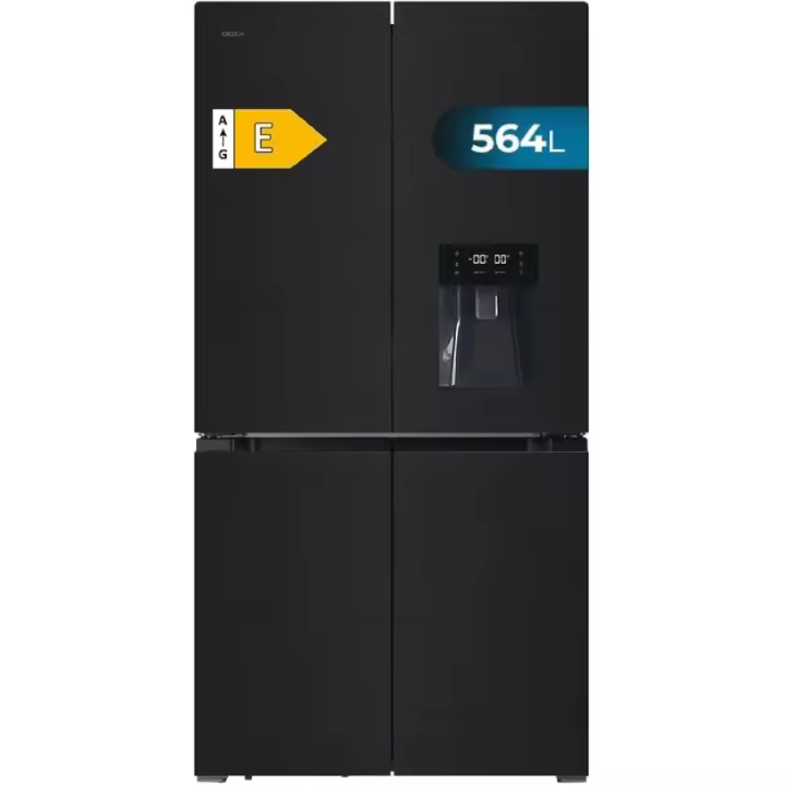 Cecotec Frigorífico 4 puertas Bolero CoolMarket 4D 564 Glass E - 1