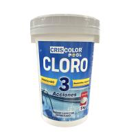 Cloro Compacto Piscina 5 Acciones y Pastillas de Cloro 5 Acciones de 200g Compactos (1kg) o Granulado- Bote de 1Kg y 2 Kg - details 0