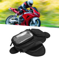Bolsa De Tanque De Motocicleta Decorativa Mochila Resistente Al Desgaste Impermeable De Tela Oxford Para Viajes En Motocicleta - details 0