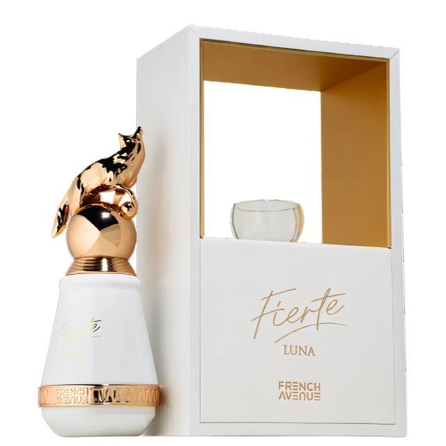 French avenue fierte luna edp perfume 80 ml unisex – aromatic fragrance with lavender, honey, cinnamon and vanilla