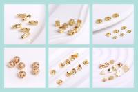 Cerraduras De Cierre De Zirconia Inlaid En Oro Plateado 18K Para Fabricación De Collares Hebillas De Perlas Joyería DIY Fittings De Metal Tipo Hebilla - details 13