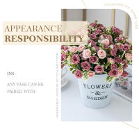 1pc Rosa De Seda Artificial Para Boda Decoración De Hogar Jardín Arco De Navidad Regalo DIY Venta Caliente De Flores Artificiales - details 1