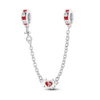 Encanto De Plata De 925 Para Pulsera Con Barco De Paseo Y Corazón Joyería Fina Para DIY Regalo Con Cuentas De Papel Y Rosas - details 165