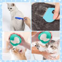 Kit De Cepillado Para Gatos 8 Piezas Con Peine Antipulgas Champú Para Mascotas Cepillo Antihair Y Cepillo De Dientes De Silicona - details 3