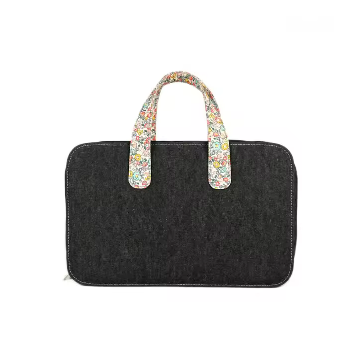 KNITPRO - 12830 Bolsa labores para guardar tus agujas, lanas, etc. muy elegante es perfecta para llevar contigo todos tus proyectos con unas medidas de 8x24 x15cm - 1