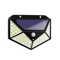 Lámpara De Pared Solar LED Con Sensor De Movimiento 4 Lados Luz Exterior Para Jardín Y Courtyard Impermeable Luz De Coche - details 7