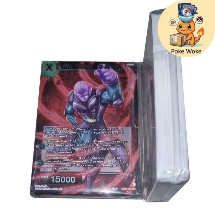 DB - Deck 36 Cartas Holo - Inglés -  Cartas Dragon Ball Originales Tcg Jcc - 1