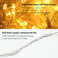 Luces De Cadena De Hielo LED 40m Para Navidad Decoración De Jardín Fiesta Bodas Exterior Guirnalda De Farolillos 0.6m - details 5