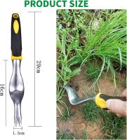 Manual Weeder, Garden Tools Manual Weeder Dandelion Root Removal Tool, Quick and Easy Garden Weeder with Non-Slip Handle - details 2