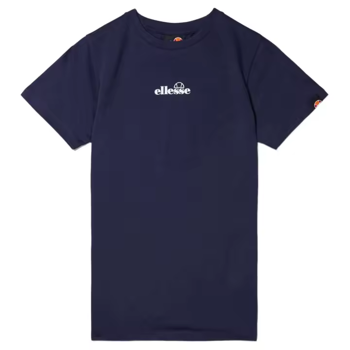 Camiseta de Manga Corta Ellesse Valera para niños unisex en color azul - 1