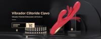 Vibrador Para Mujeres Con Estimulador De Clítoris Y Pezones Control Manual Silicón Médico Juguete Sexual Para Adultos 18+ - details 23