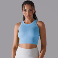 Sujetador Deportivo De 2 Niveles Para Mujer Sexy Yoga Alta Soporte Impacto Deporte Ropa Interior Correr Secado Rápido Top Deporte Gimnasio Con Almohadillas - details 7