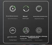 Destornillador Eléctrico Manual De Gran Torque 0.15-7 Nm Herramienta Eléctrica Mini Perforadora Con Mango Recto Y Set De Destornilladores Ratchets - details 1