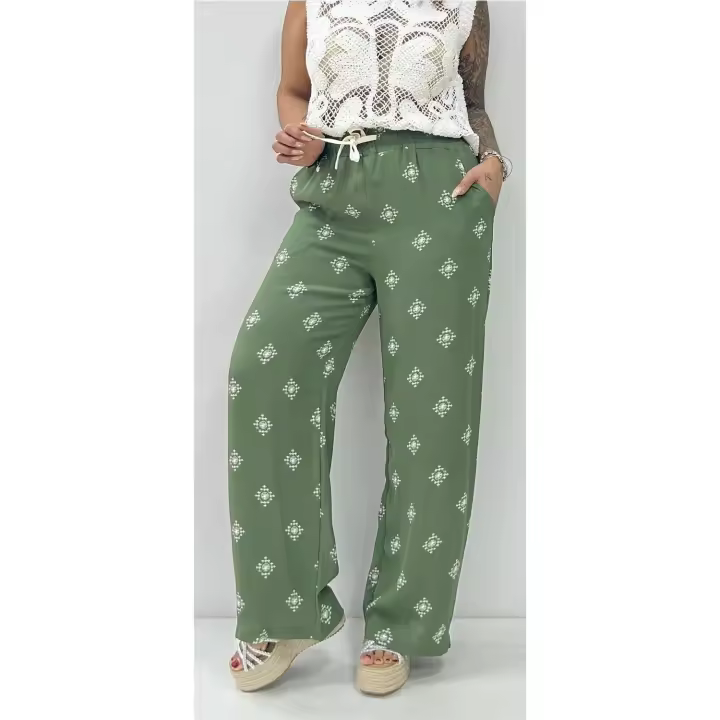 Pantalon Gloria Verde - 1